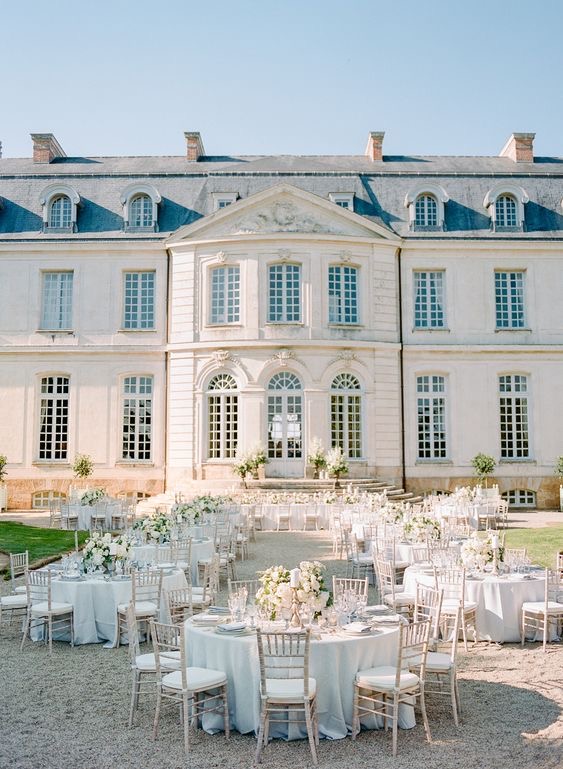 mariage château france