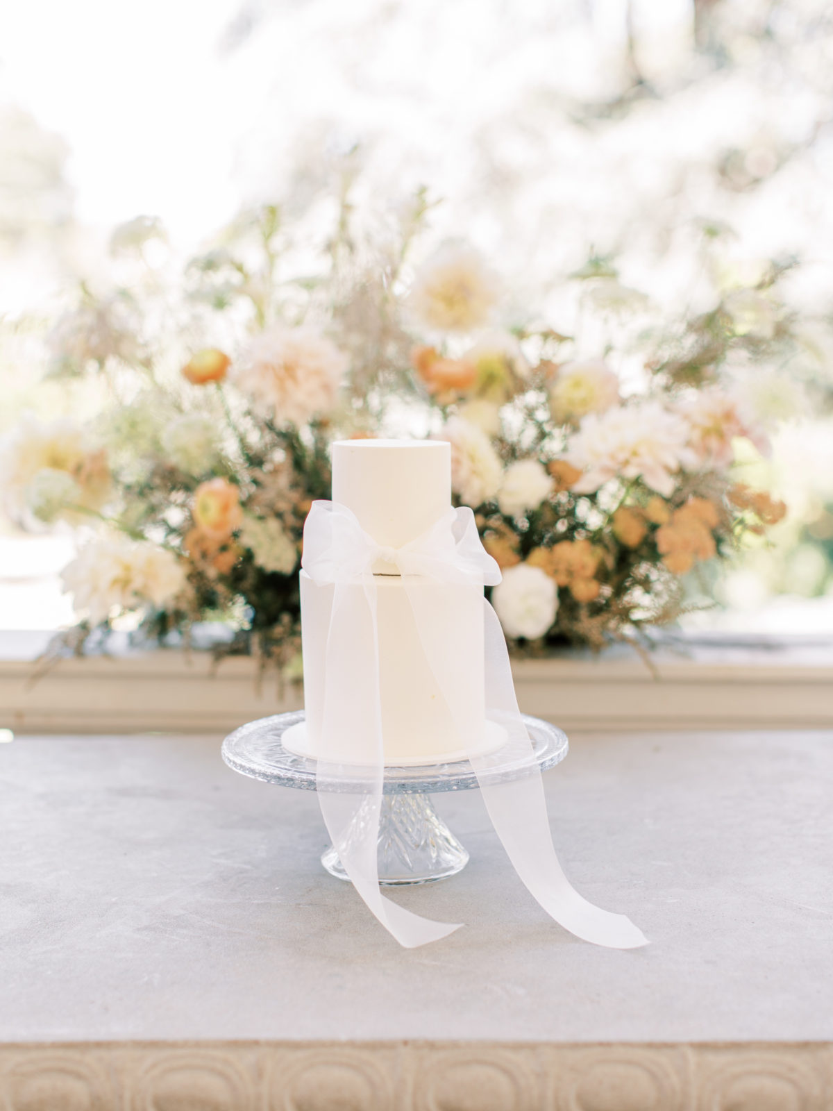 wedding cake blanc