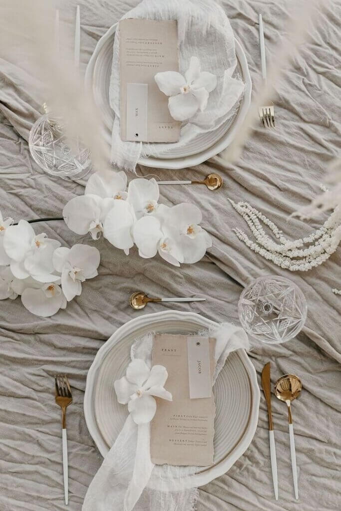 décoration table mariage